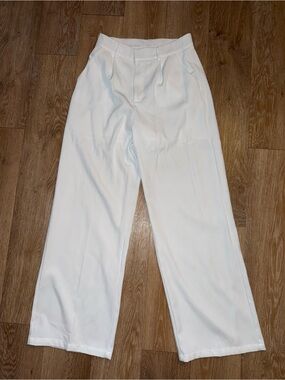 Cider White Tailored Trousers